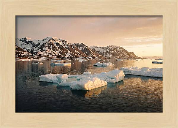 Svalbard Seascape Serenity