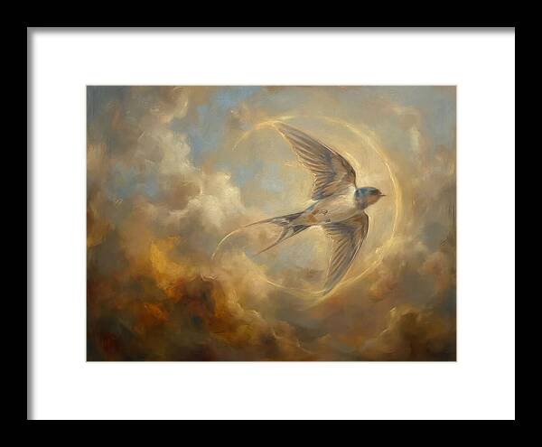 Swallow In Flight