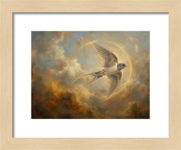 Swallow In Flight