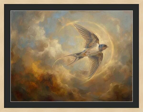 Swallow In Flight