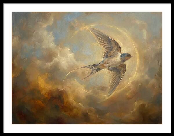 Swallow In Flight