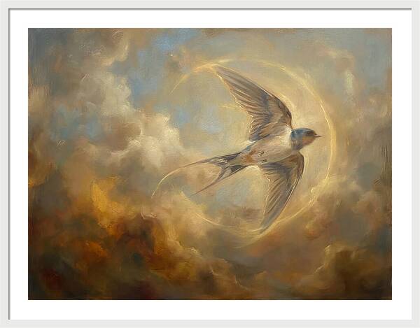 Swallow In Flight