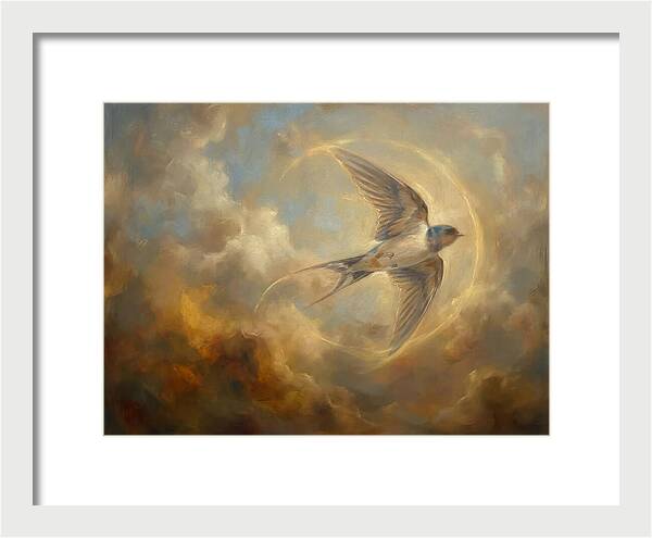 Swallow In Flight