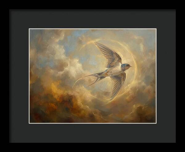 Swallow In Flight