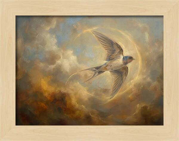 Swallow In Flight