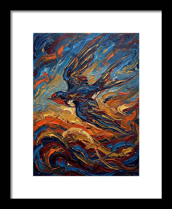 Swallow In Flight