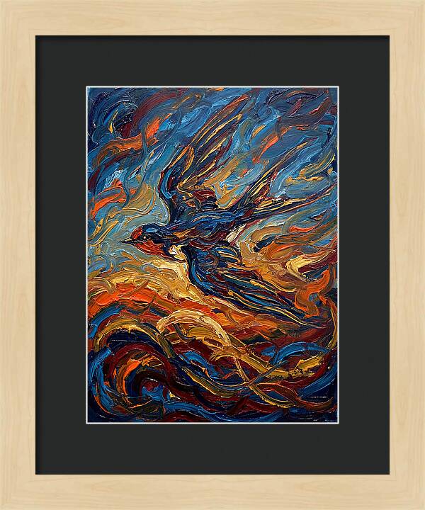 Swallow In Flight