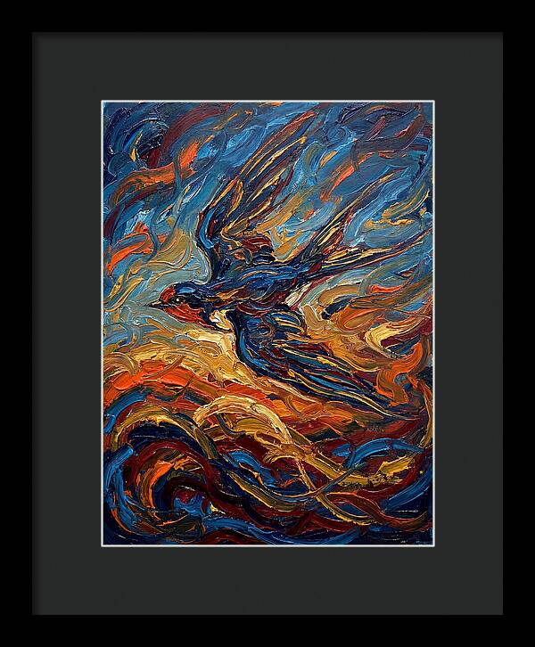 Swallow In Flight