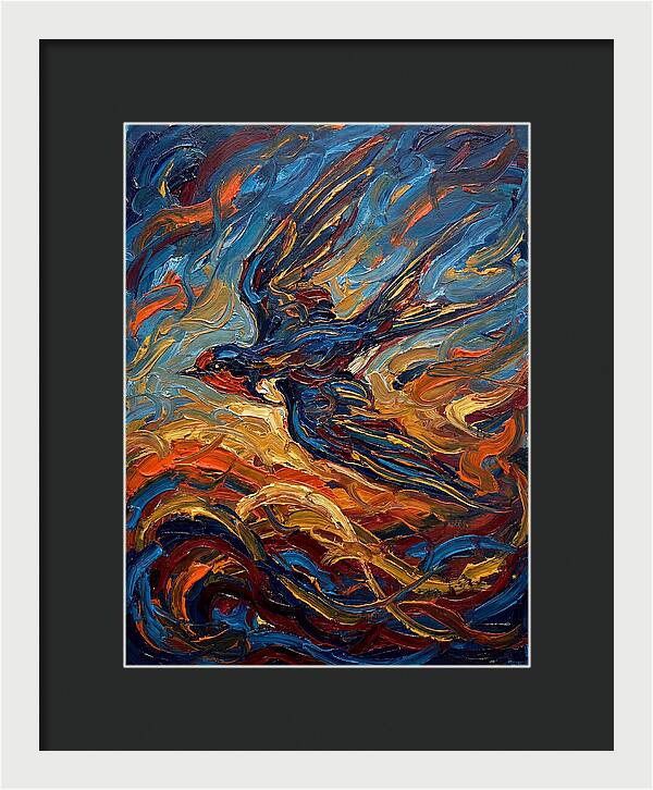 Swallow In Flight