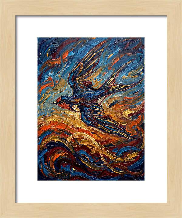 Swallow In Flight