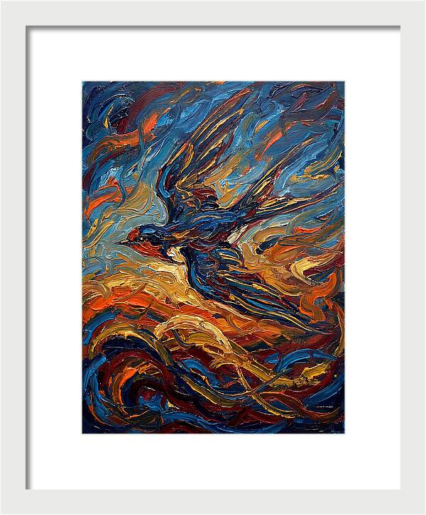 Swallow In Flight
