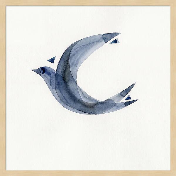 Swallow In Minimalist Style