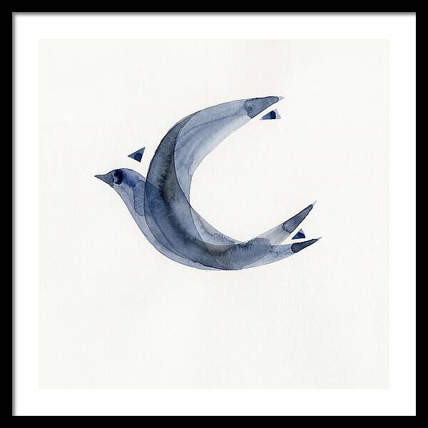 Swallow In Minimalist Style