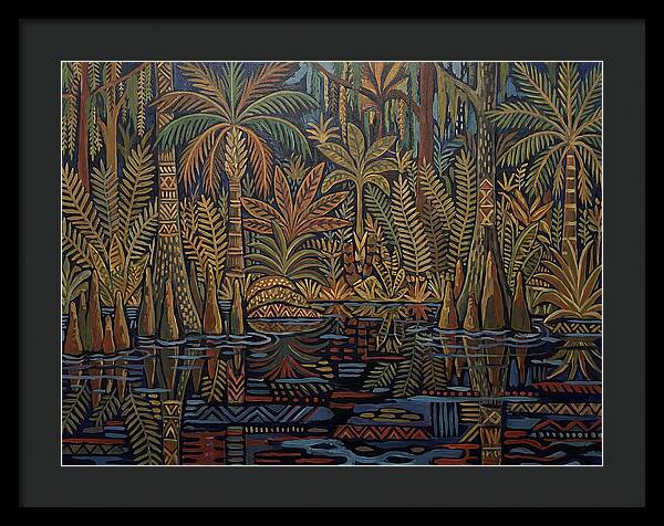 Swamp Serenity In Folk Style