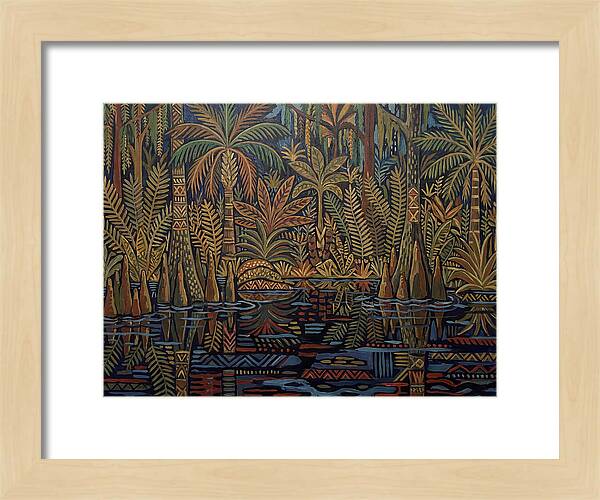Swamp Serenity In Folk Style
