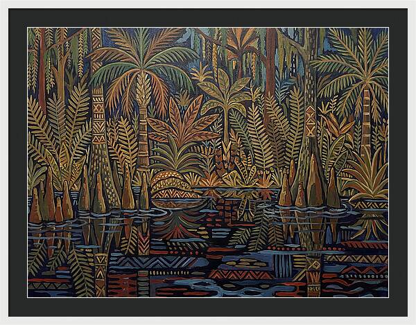 Swamp Serenity In Folk Style