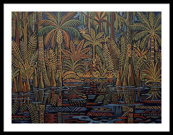 Swamp Serenity In Folk Style