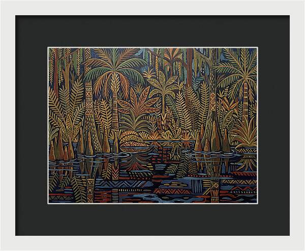 Swamp Serenity In Folk Style