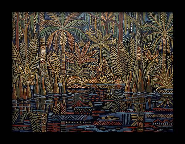 Swamp Serenity In Folk Style