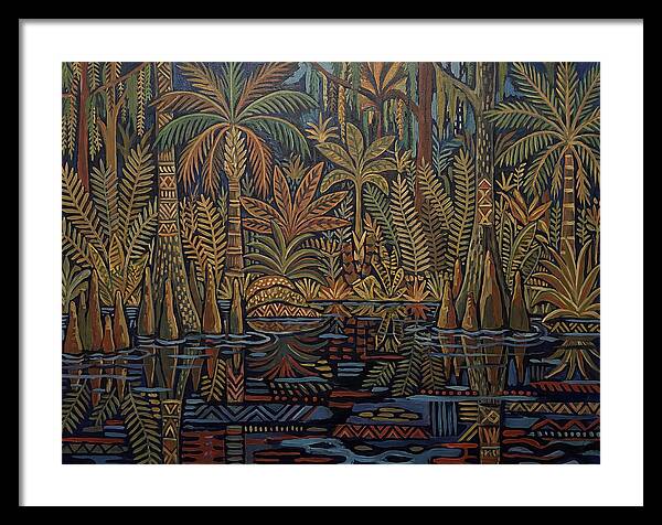 Swamp Serenity In Folk Style