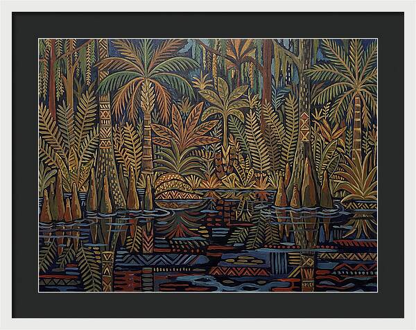 Swamp Serenity In Folk Style