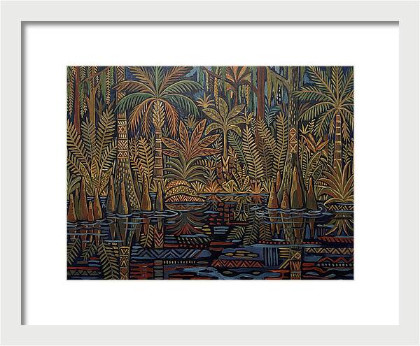 Swamp Serenity In Folk Style