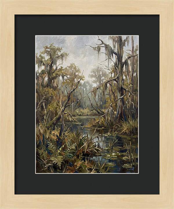 Swamp Serenity In Nature