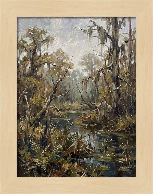 Swamp Serenity In Nature