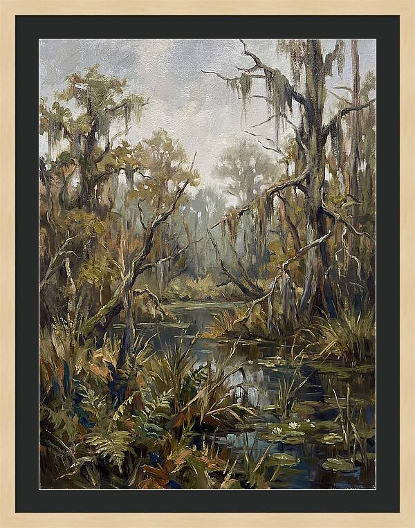 Swamp Serenity In Nature