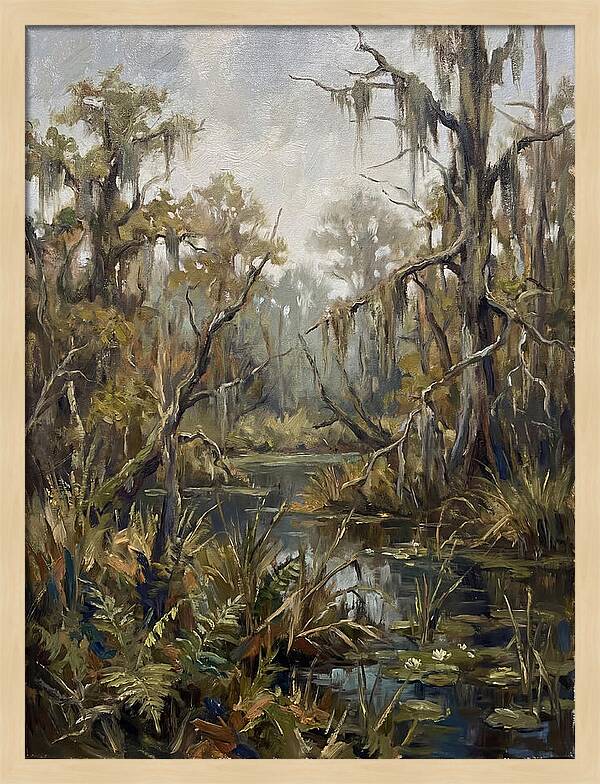 Swamp Serenity In Nature
