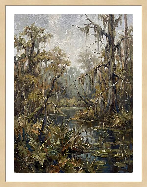 Swamp Serenity In Nature
