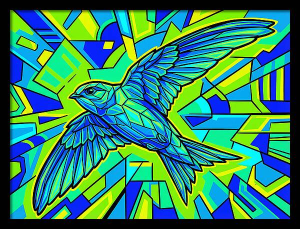 Swiftly Soaring Through Color