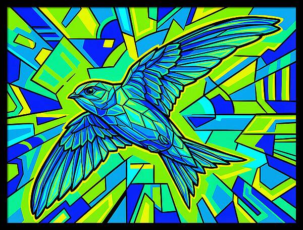 Swiftly Soaring Through Color