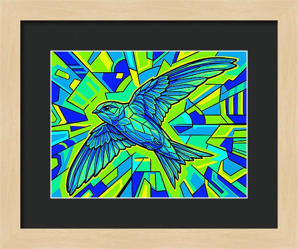 Swiftly Soaring Through Color