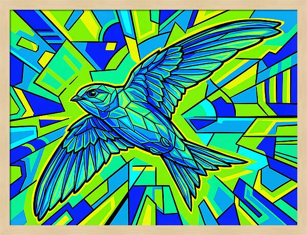 Swiftly Soaring Through Color