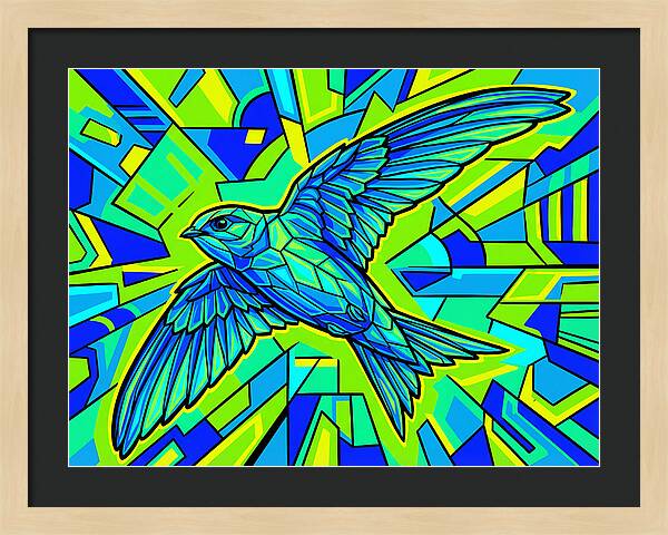 Swiftly Soaring Through Color