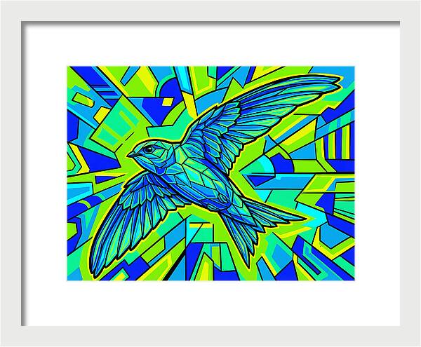 Swiftly Soaring Through Color