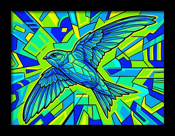 Swiftly Soaring Through Color