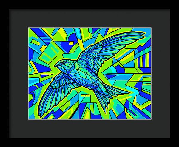 Swiftly Soaring Through Color