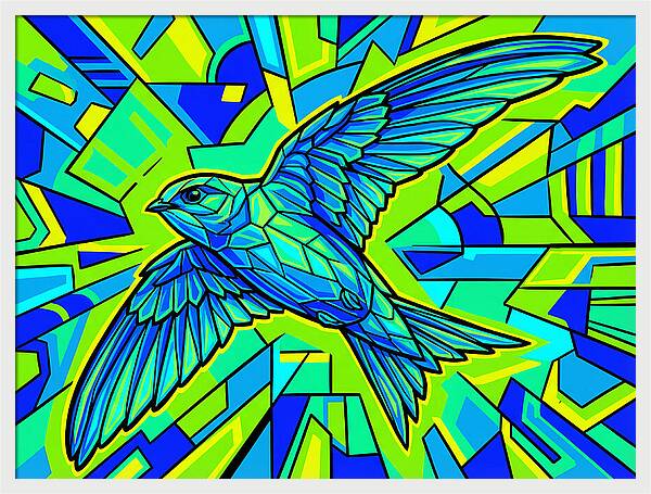 Swiftly Soaring Through Color