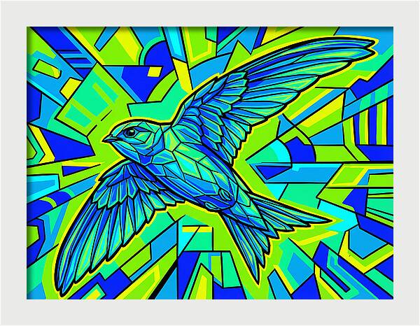 Swiftly Soaring Through Color