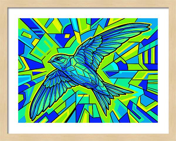 Swiftly Soaring Through Color