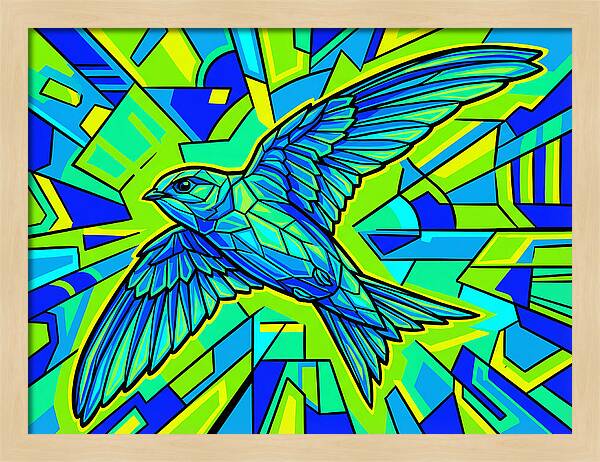 Swiftly Soaring Through Color