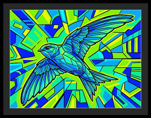 Swiftly Soaring Through Color