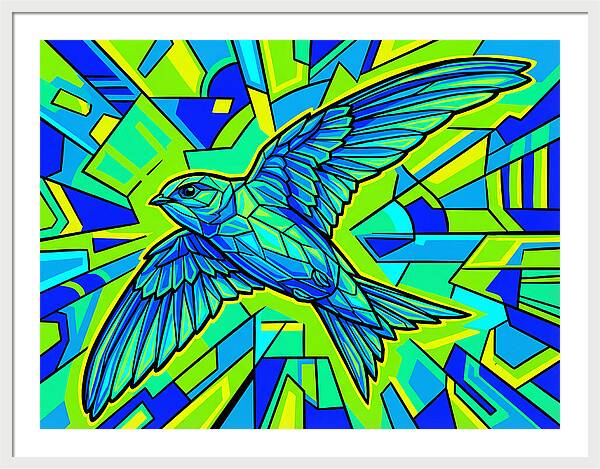 Swiftly Soaring Through Color