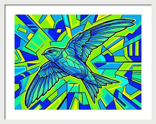 Swiftly Soaring Through Color