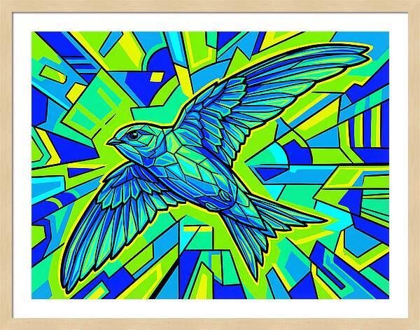 Swiftly Soaring Through Color