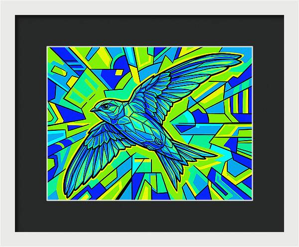 Swiftly Soaring Through Color