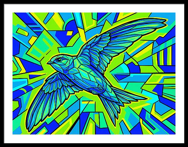 Swiftly Soaring Through Color