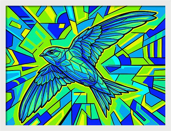 Swiftly Soaring Through Color